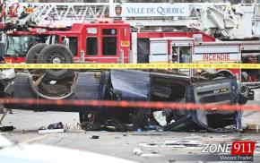 Accident mortel sur la 18e rue face à l'hôpital de l'Enfant-Jésus 